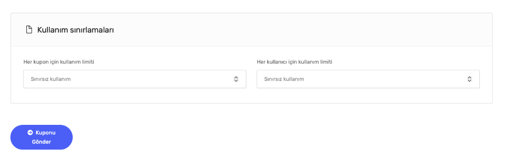 kullanim sinirlamalari